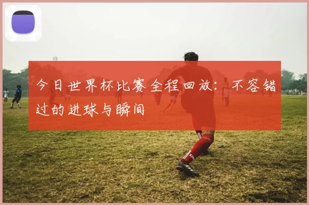 今日世界杯比赛全程回放：不容错过的进球与瞬间
