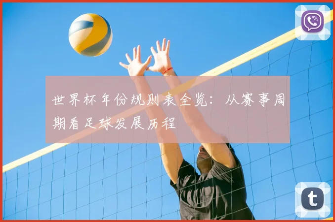 世界杯年份规则表全览:从赛事周期看足球发展历程